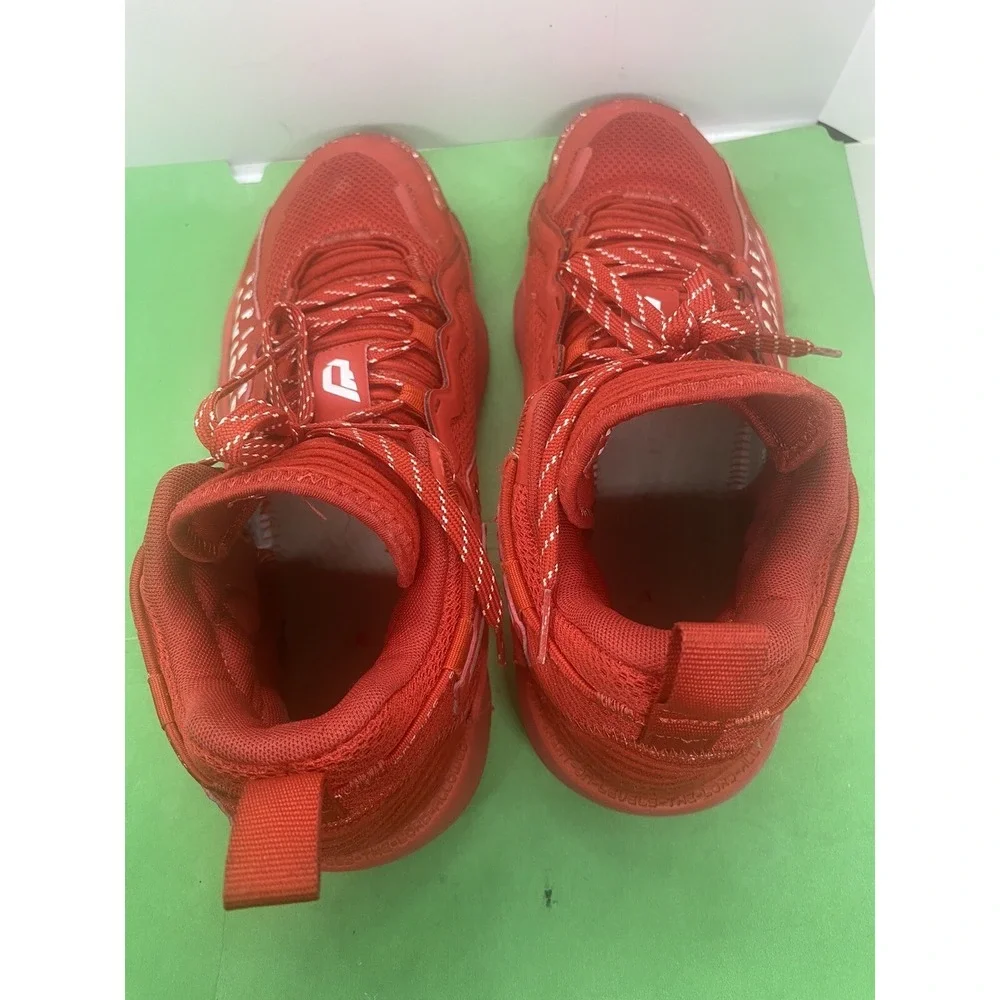 Adidas Dame 7 EXTPLY Red Opponent Advisory GW7899 Mens Size 10 Basketball Shoes